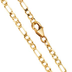 Collier 585/14 K gult guld 60 cm
