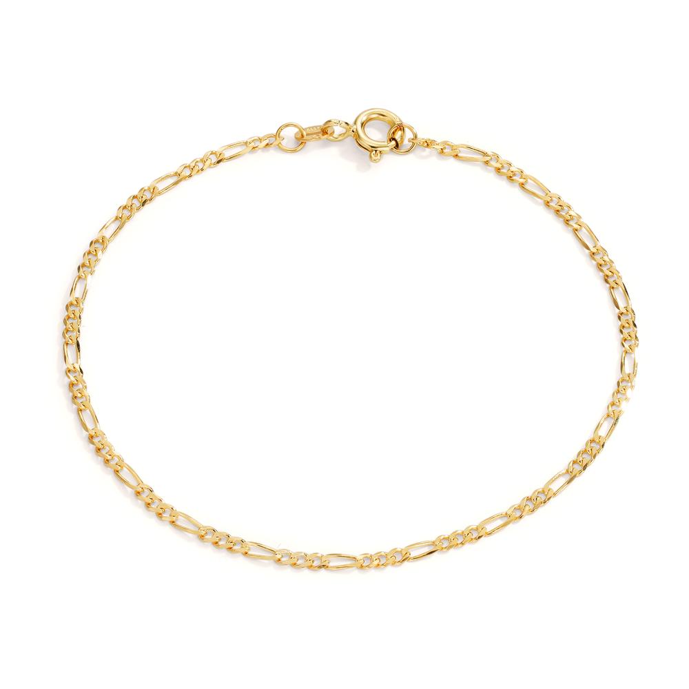 Armband 585/14 K gult guld 18 cm