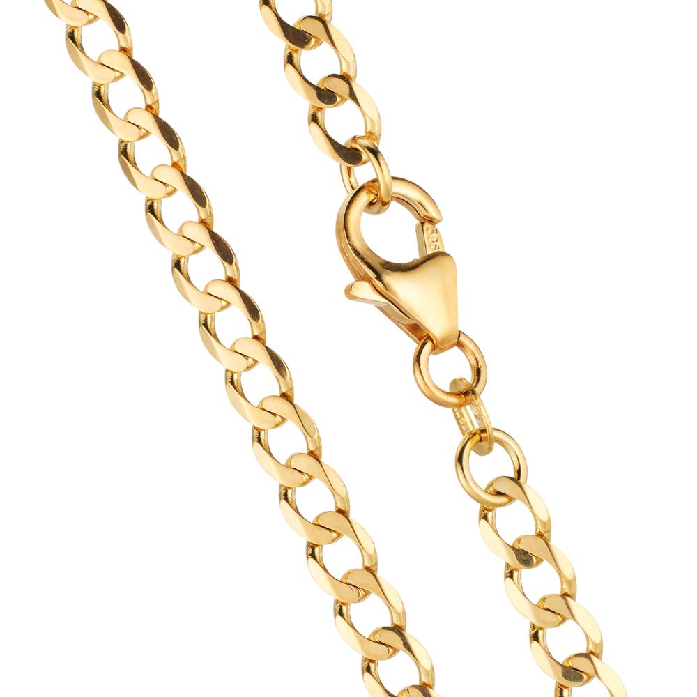 Collier 585/14 K gult guld 60 cm