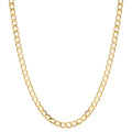 Collier 585/14 K gult guld 45 cm