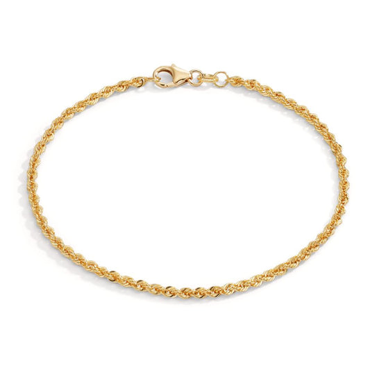 Armband 585/14 K gult guld 18 cm