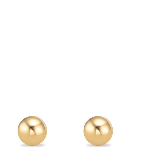 Örhängen med knoppar 375/9 K gult guld Ø5 mm