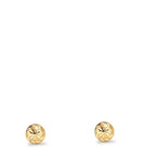 Örhängen med knoppar 375/9 K gult guld Ø4 mm