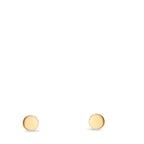 Örhängen med knoppar 375/9 K gult guld Ø3 mm