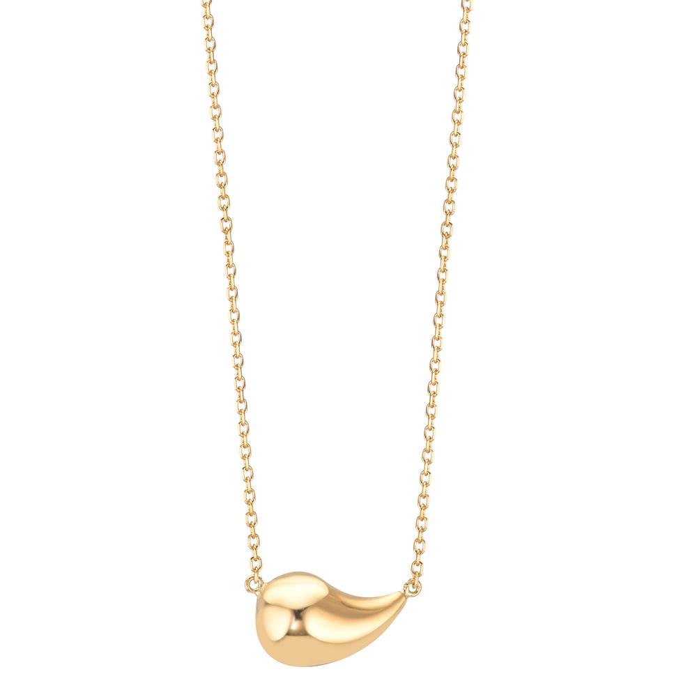Collier 375/9 K gult guld 42-45 cm