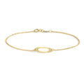 Armband 375/9 K gult guld