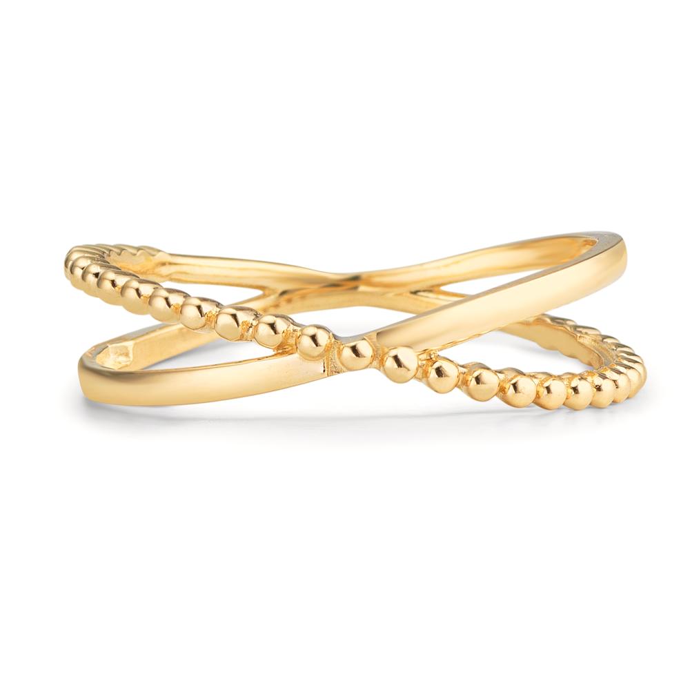 Finger ring 375/9 K gult guld