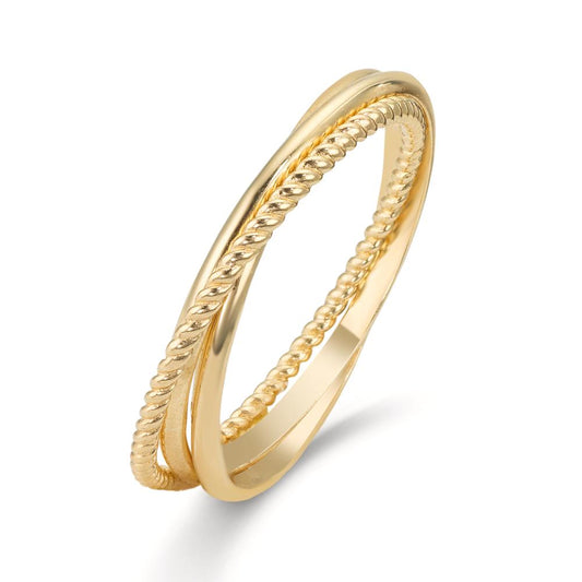 Finger ring 375/9 K gult guld