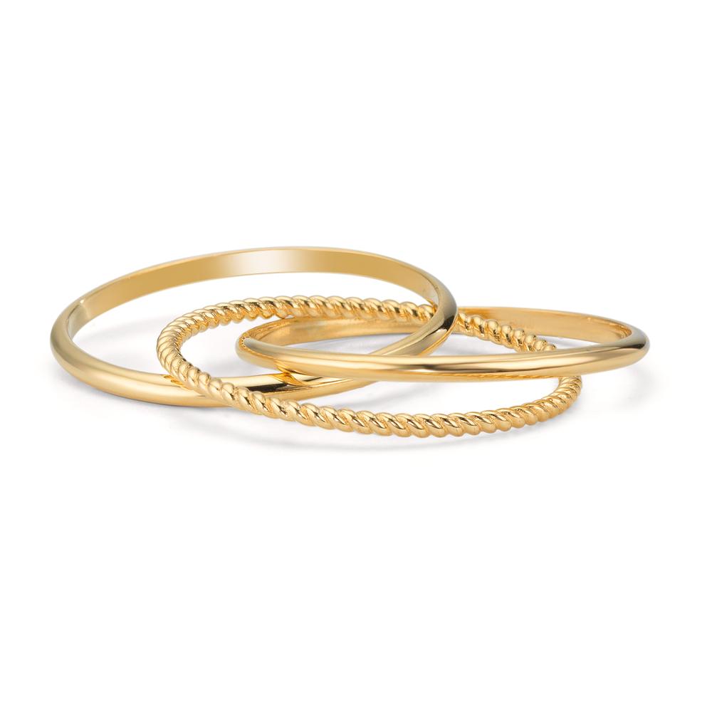 Finger ring 375/9 K gult guld