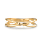 Finger ring 375/9 K gult guld
