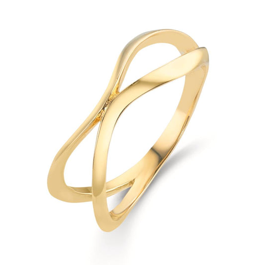 Finger ring 375/9 K gult guld