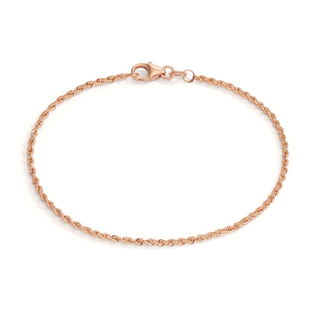 Armband 750/18 K rött guld 17 cm