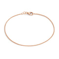 Armband 750/18 K rött guld 18 cm