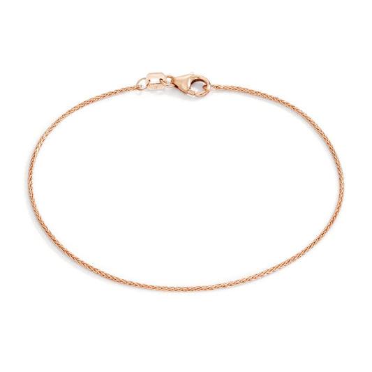 Armband 750/18 K rött guld 18 cm