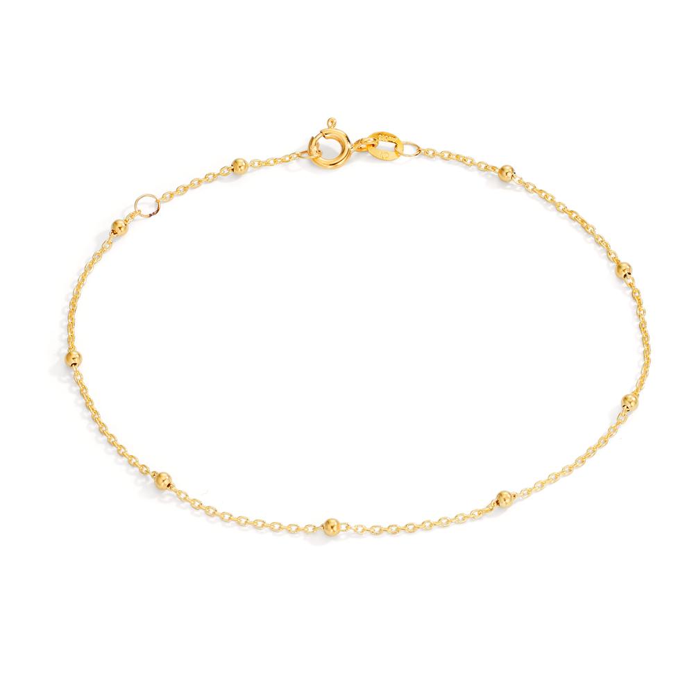 Armband 585/14 K gult guld 17-19 cm