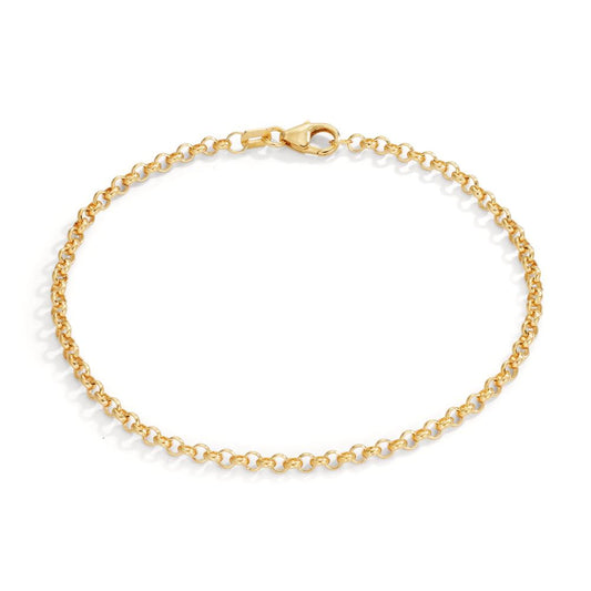 Armband 750/18 K gult guld 18 cm Ø2.7 mm