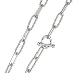Collier rostfritt stål 45 cm