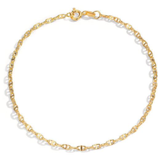 Vristlänk 585/14 K gult guld 25 cm