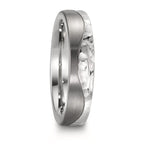 Partnerring rostfritt stål, titan