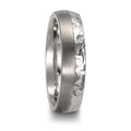 Partnerring rostfritt stål, titan