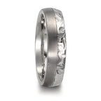 Partnerring rostfritt stål, titan