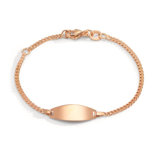 Graverat armband 750/18 K rött guld 12-14 cm