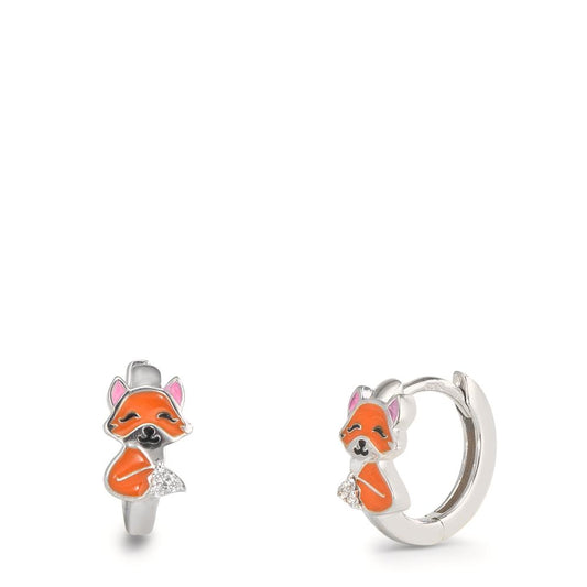 Hopfällbara örhängen Silver