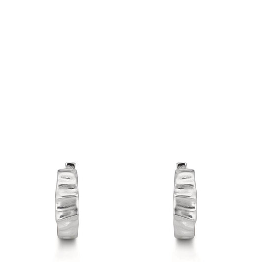 Hopfällbara örhängen Silver