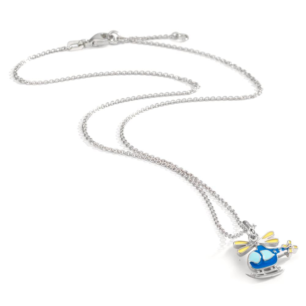 Halsband med hänge Silver 38-40 cm