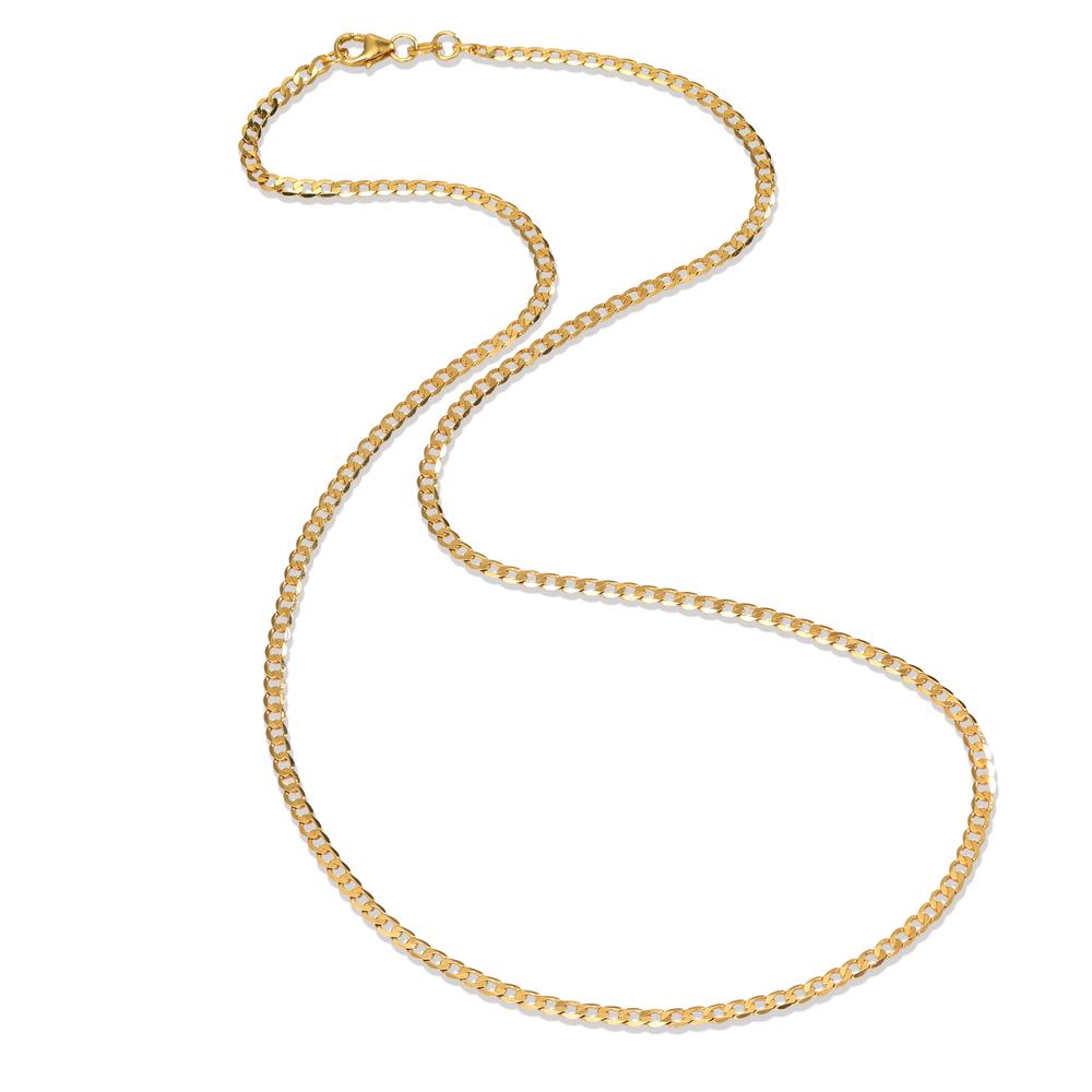 Collier 375/9 K gult guld 45 cm