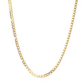 Collier 375/9 K gult guld 60 cm
