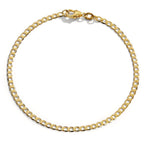 Armband 375/9 K gult guld
