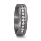 Partnerring 999 Tantal Diamant odlad i labb 0.25 ct, 10 stenar, tw-vsi