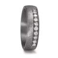 Partnerring 999 Tantal Diamant odlad i labb 0.25 ct, 10 stenar, tw-vsi