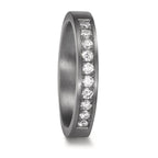 Partnerring 999 Tantal Diamant odlad i labb 0.25 ct, 10 stenar, tw-vsi