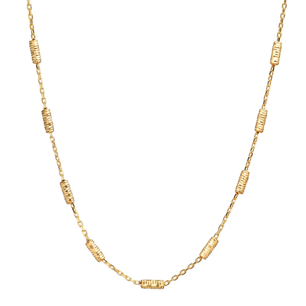 Collier 750/18 K gult guld 42-45 cm
