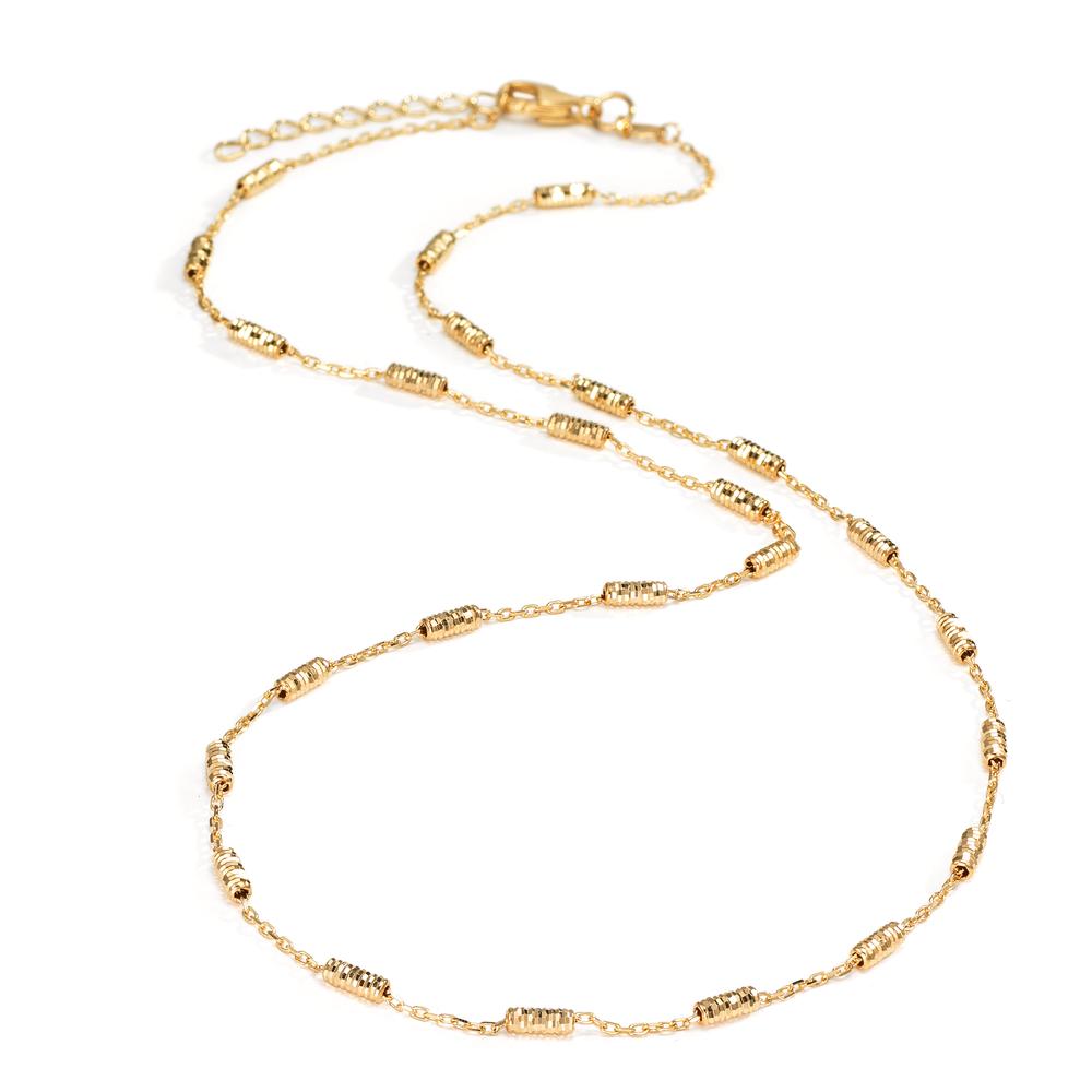 Collier 750/18 K gult guld 42-45 cm