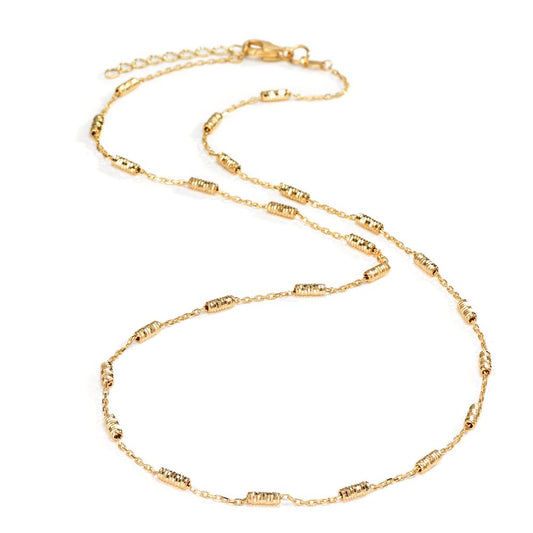 Collier 750/18 K gult guld 42-45 cm