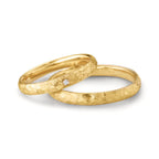 Partnerring 750/18 K gult guld