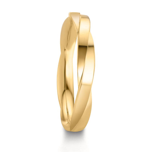 Partnerring 750/18 K gult guld