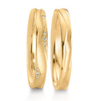 Partnerring 750/18 K gult guld